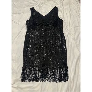 Black Sequence Dress